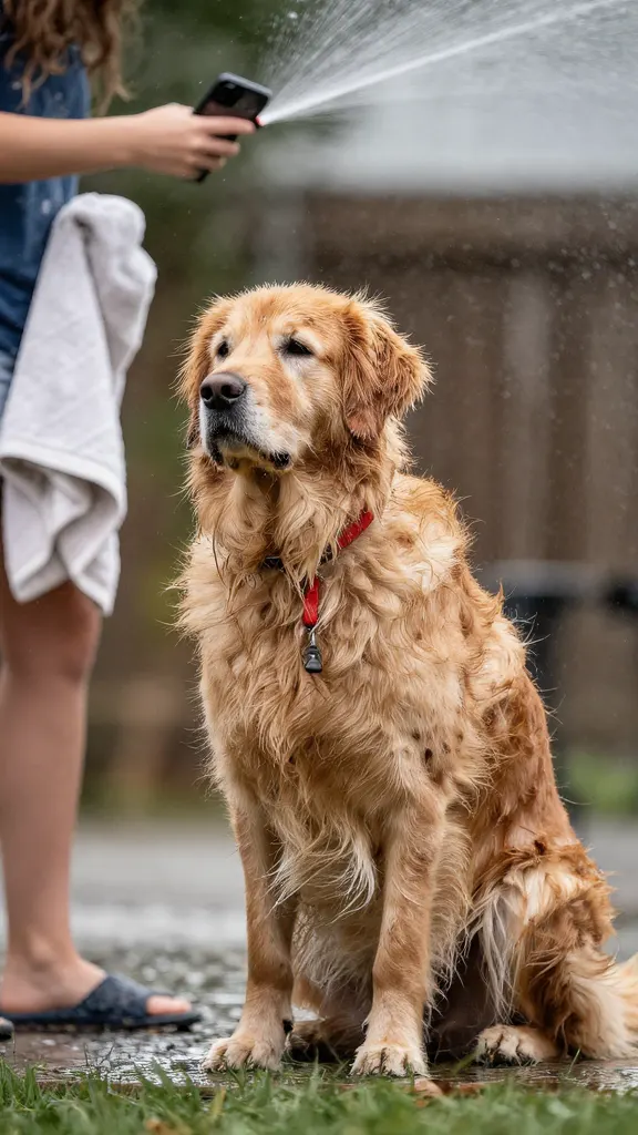 Maple vs. the sprinklers again