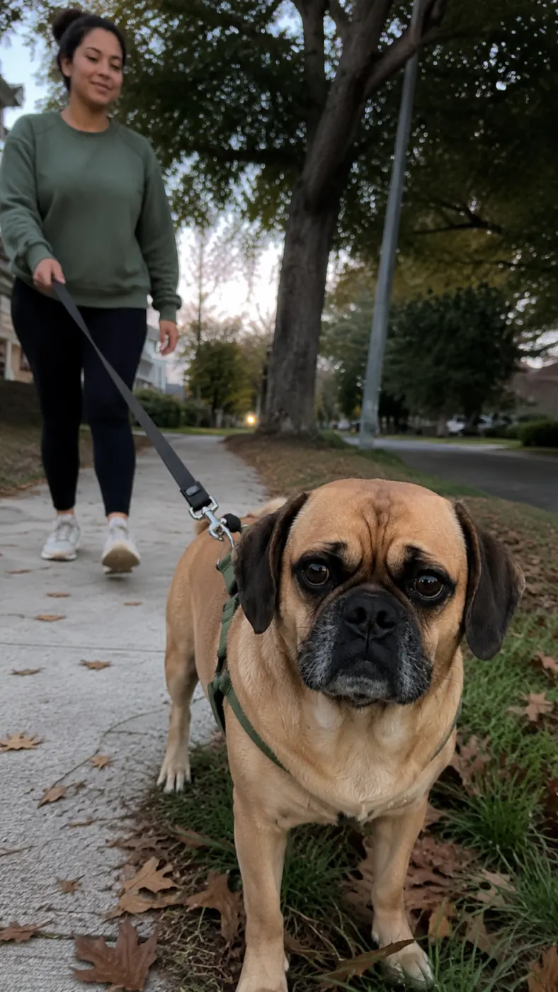 Milo’s daily neighborhood investigation