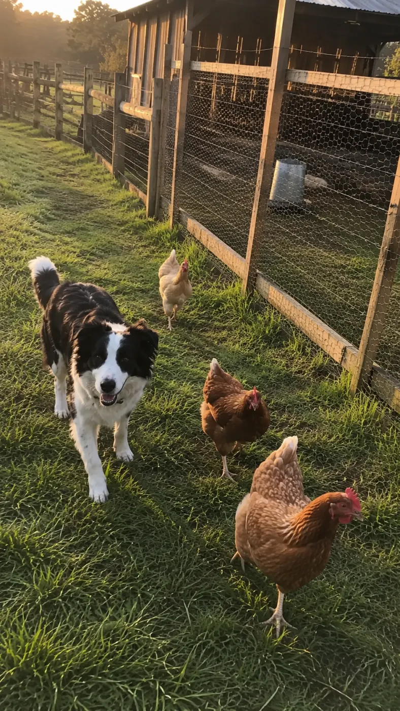 Daisy’s Morning Farm Rounds